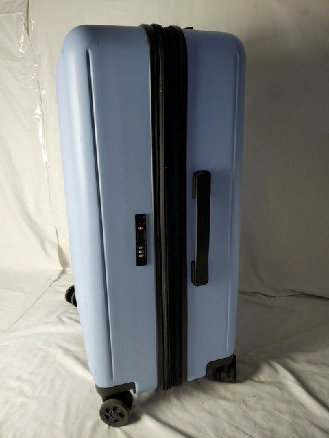 $480 New Trips 2.0 29" Hard Check-In Luggage Blue Spinner Suitcase TSA Lock