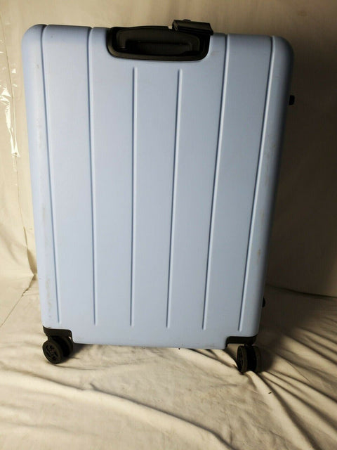 $480 New Trips 2.0 29" Hard Check-In Luggage Blue Spinner Suitcase TSA Lock