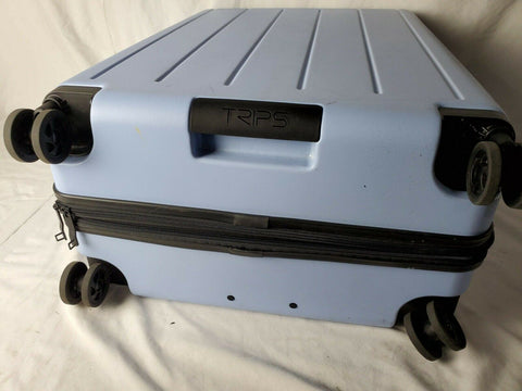 $480 New Trips 2.0 29" Hard Check-In Luggage Blue Spinner Suitcase TSA Lock