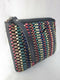 Patricia Nash Women Cassini Multi Colored Bead Wallet Wristlet Bag Leather Trim