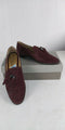 New Franco Sarto Hadden Loafer Flats Purple Suede Boots Shoes US Size 9 - evorr.com
