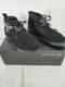 INC International Concepts Men Darius Patch Chukka Boot Suede Shoes Black 8.5 M