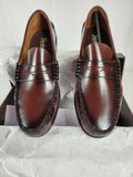 New in Box Florsheim Men's Berkley Red Burgundy Shoes Loafer Slip-On Leather 12 - evorr.com