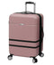 $340 London Fog Southbury ii 25" Hard Expandable Spinner Luggage Suitcase ROSE