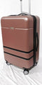 $340 London Fog Southbury ii 25" Hard Expandable Spinner Luggage Suitcase ROSE