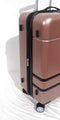 $340 London Fog Southbury ii 25" Hard Expandable Spinner Luggage Suitcase ROSE