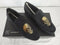 INC Concepts Men's Nova Velvet Slippers Fashion Black Embellished Shoes 10.5 US