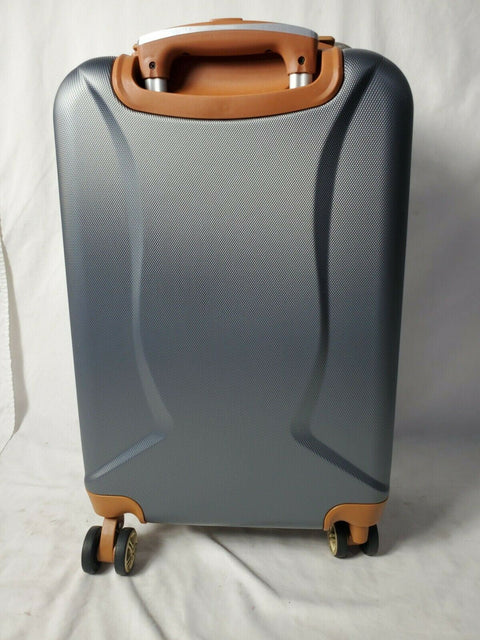 $199 New V19.69 Italia Retro 20" Expandable Hard Case Spinner Luggage Carry on
