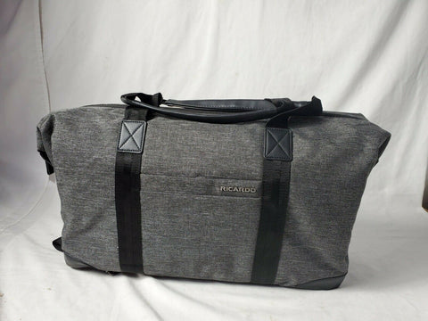 New Ricardo Beverly Hills Malibu Bay 2.0 20" Carry on Weekender Duffel Bag Grey