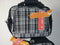 $240 New Rockland 2 PC Carry On Luggage Set Rolling Wheel Suitcase Black Plaids