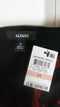 New ALFANI Women's Black Printed Drape Blouse Top Size Plus 2X