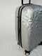$340 Aimee Kestenberg Geo 20" Hard Expandable Carry On Spinner Luggage Silver