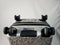 $340 Aimee Kestenberg Geo 20" Hard Expandable Carry On Spinner Luggage Silver