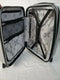 $340 Aimee Kestenberg Geo 20" Hard Expandable Carry On Spinner Luggage Silver