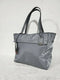 $295 TUMI Voyageur Medium Tote Shoulder Bag Gray Nylon