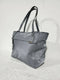 $295 TUMI Voyageur Medium Tote Shoulder Bag Gray Nylon