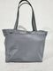 $295 TUMI Voyageur Medium Tote Shoulder Bag Gray Nylon