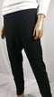 $69 Style&Co. Women Black Pull On Knit Legging Velour Trim Casual Pant Plus 18W