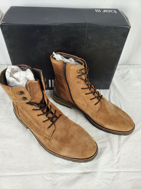 $109 New Bar III Men's Whitaker Suede Boots Brown Size 10.5 US - evorr.com