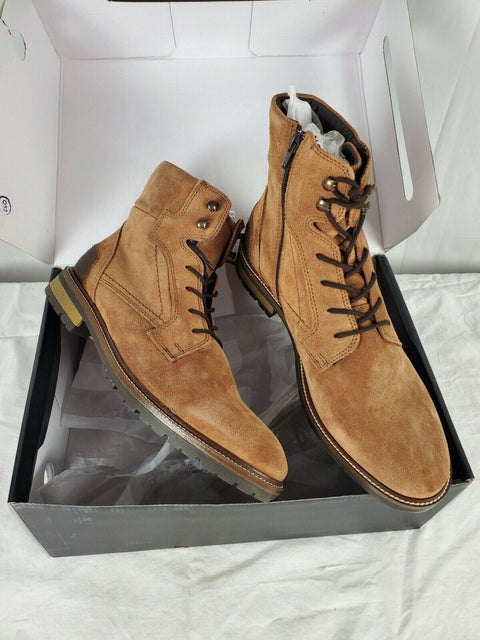 $109 New Bar III Men's Whitaker Suede Boots Brown Size 7.5 US - evorr.com