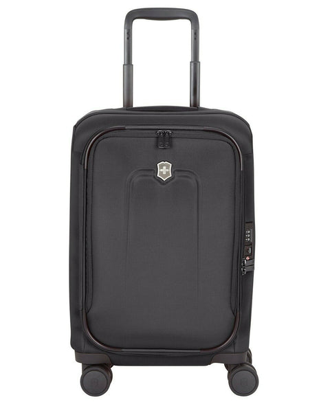 Victorinox Swiss Army Nova Frequent Flyer Soft 22" Carry On Luggage Black - evorr.com