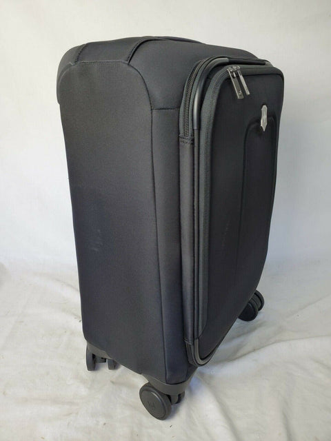 Victorinox Swiss Army Nova Frequent Flyer Soft 22" Carry On Luggage Black - evorr.com