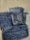 $500 NEW American Tourister FieldBrook XLT 4PC Printed Luggage Set Blue Floral