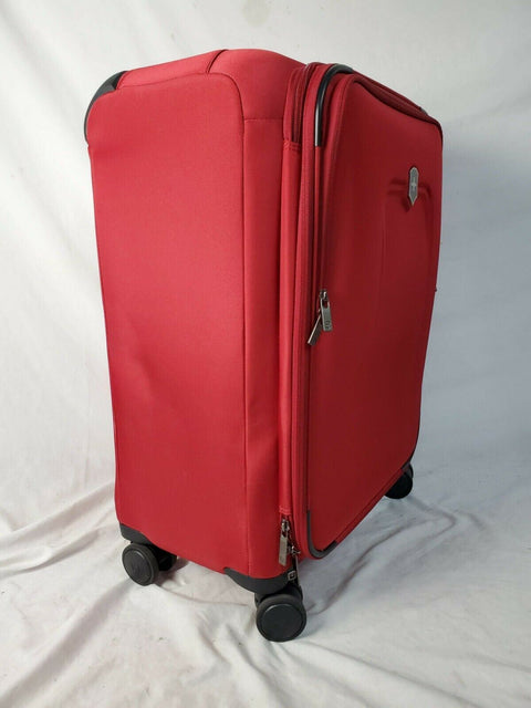 $720 NEW VICTORINOX Swiss Army Nova Medium Soft Red Luggage Suitcase 27"