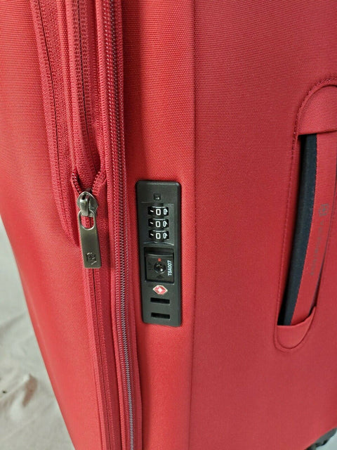 $720 NEW VICTORINOX Swiss Army Nova Medium Soft Red Luggage Suitcase 27"