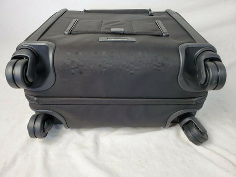 $775 New TUMI Alpha 3 Compact 4 Wheeled Briefcase Spinner Luggage Black Carry On
