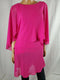 New Ralph Lauren Women's Bell-Layered-Sleeve Ruffle Pink Dress Scoop-Neck Pink 4