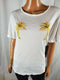 New Carbon Copy Women's Cuffed Short Sleeve Ivpry Scoop Neck Blouse Top Size XL - evorr.com