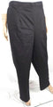 ALFRED DUNNER Women Straight Pull-On Dress Pants Black Elastic Waist Plus 16W - evorr.com