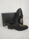 INC Concepts Men's Nova Velvet Slippers Fashion Black Embellished Shoes 11 US