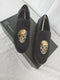 INC Concepts Men's Nova Velvet Slippers Fashion Black Embellished Shoes 11 US