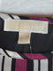 $88 Michael Kors Women Scoop Neck Sleeveless Bold Striped Blouse Top Plus 2X - evorr.com