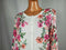 Karen Scott Women Long Sleeve Button Front White Multi Floral Cardigan Plus 1X