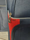 $500 Nautica Oceanview 5 PC Luggage Set Spinner Suitcase Blue Red Soft case