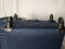 $500 Nautica Oceanview 5 PC Luggage Set Spinner Suitcase Blue Red Soft case