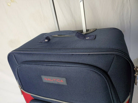 $460 NAUTICA Oceanview 24'' Expandable Two-Wheeled Travel Suitcase Luggage