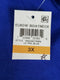 Karen Scott Women's Elbow Sleeve Boat -Neck Ultra Blue Cotton Blouse Top Plus 3X - evorr.com
