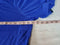 Karen Scott Women's Elbow Sleeve Boat -Neck Ultra Blue Cotton Blouse Top Plus 3X - evorr.com