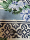 Karen Scott Women Short Sleeve Scoop Neck Blue Legend Flower Print Blouse Top XL - evorr.com
