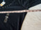 New Karen Scott Women's Elbow Sleeve Black V-Neck Button Blouse Top Size S