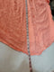 Style&Co. Women Roll Tab Sleeve Peach Collar Texture Tie Knot Blouse Top Plus 3X - evorr.com