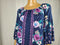 New Style&Co. Women's Bell Sleeve On Off Shoulder Mix Print Blouse Top Plus 1X - evorr.com