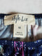 New Style&Co. Women's Bell Sleeve On Off Shoulder Mix Print Blouse Top Plus 1X - evorr.com