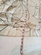 $109 ALFANI Women V-Neck Overlay Beige Floral Print Tunic A-Line Dress Plus 2X - evorr.com