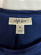 $89 Style&Co. Women Blue Sleeveless Scoop Neck Swing Tunic Dress Stretch Plus 0X