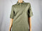 $89 New Karen Scott Women's Short Sleeve Collared Tunic Shirt Dress Green L - evorr.com